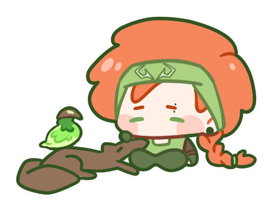 Gummi Chibi - Skye from Valorant